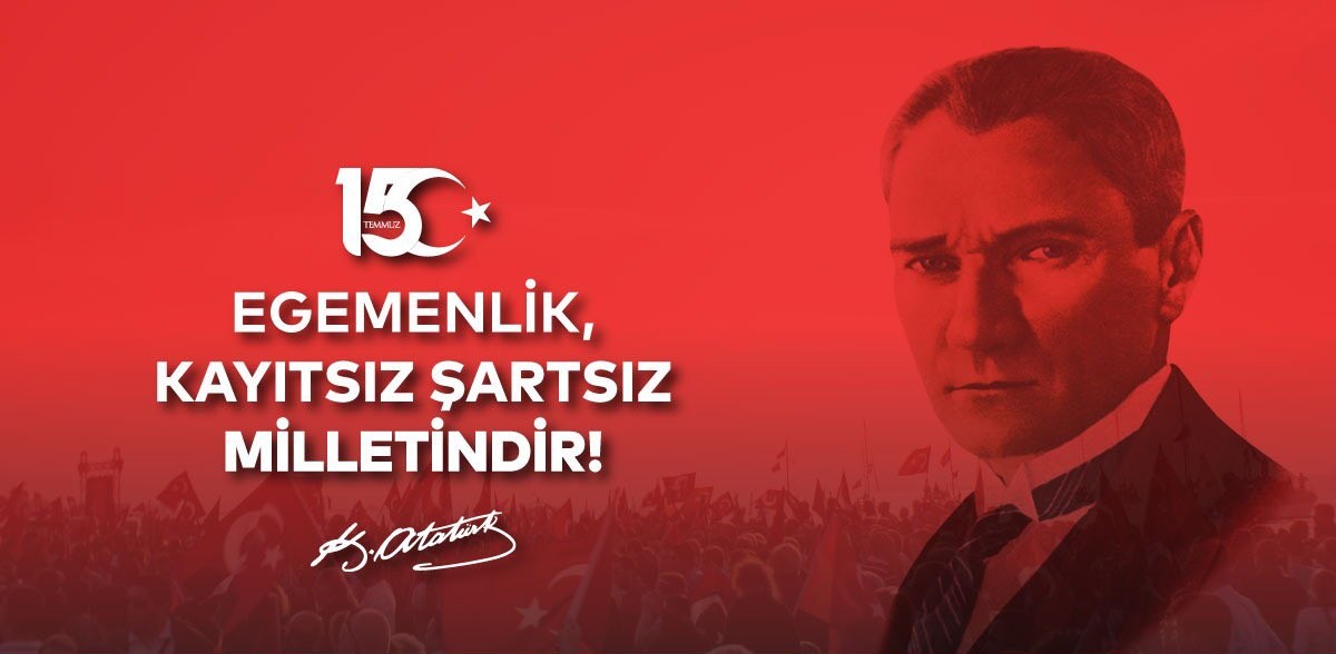 EGEMENLİK MİLLETİNDİR....