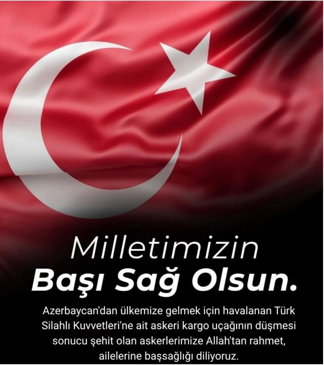 MİLLETİMİZİN BAŞI SAĞOLSUN