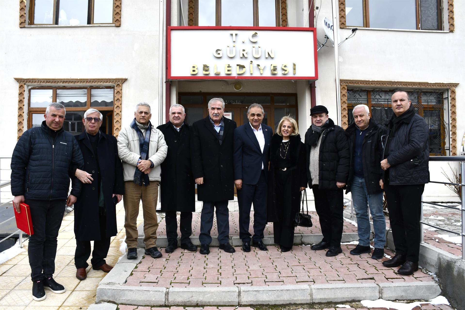 YÖNETİM KURULU ÜYELERİMİZ BAŞKAN ÇİFTÇİ’YE ZİYARET…