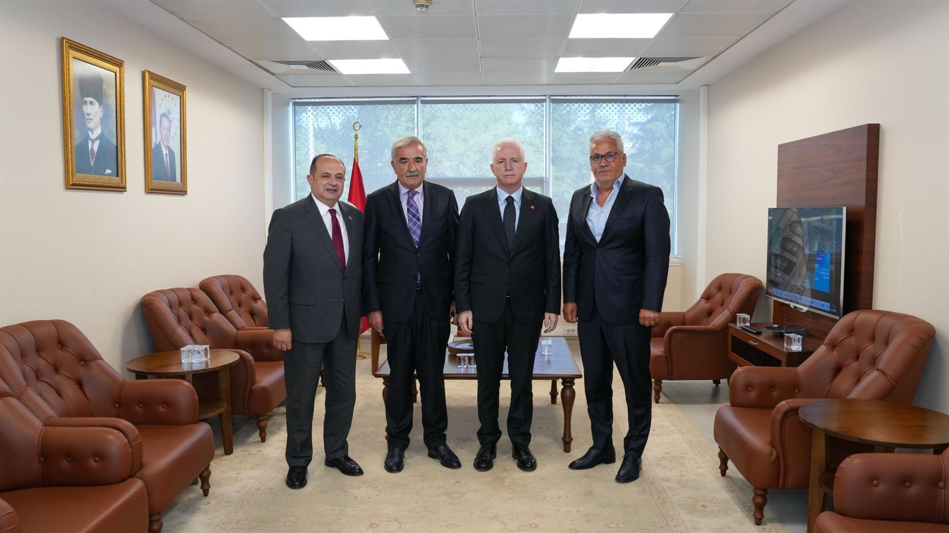 GÜRÜN KÜLTÜR VAKFI’NDAN İSTANBUL VALİSİ SN. DAVUT GÜL’E ZİYARET