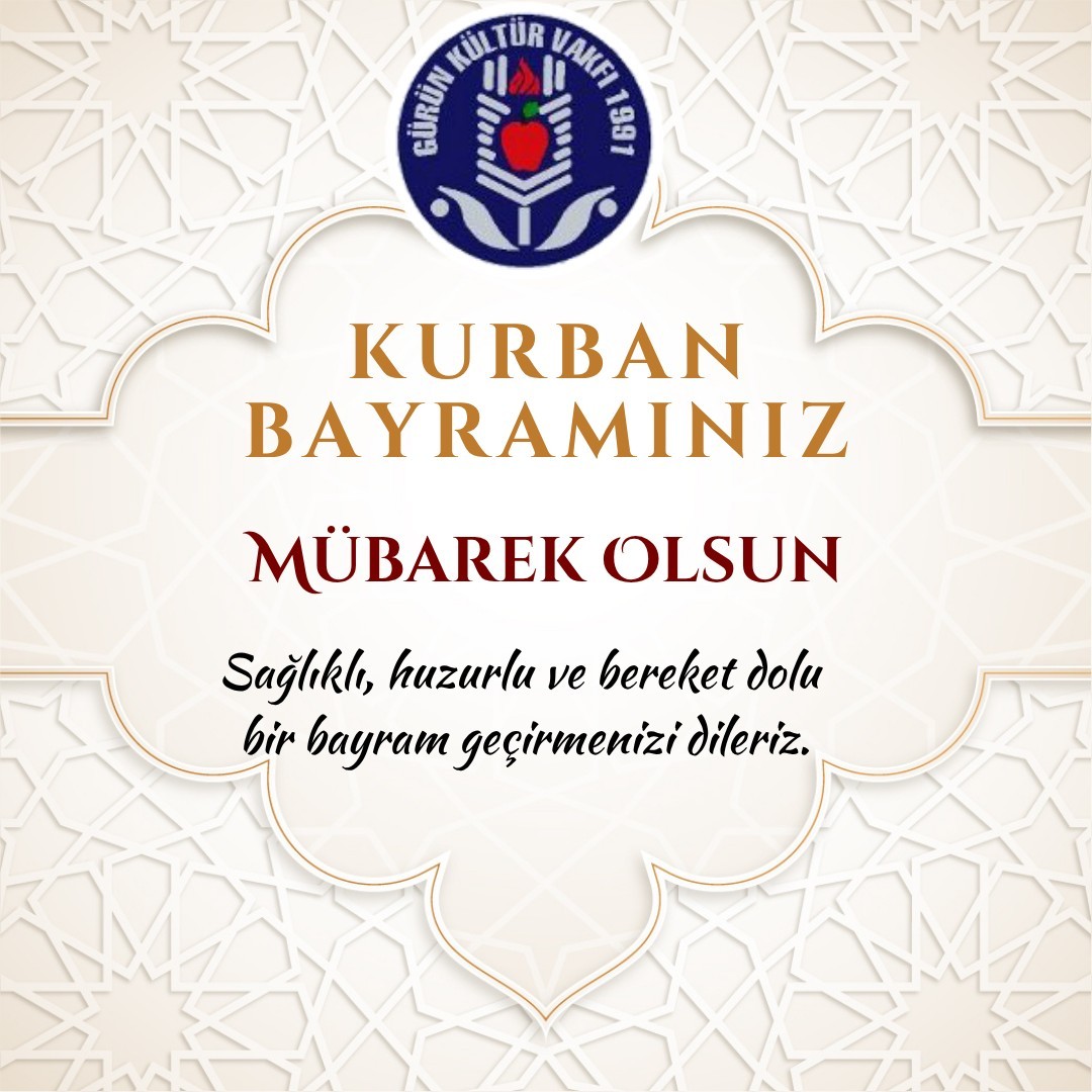 KURBAN BAYRAMINIZ MÜBAREK OLSUN