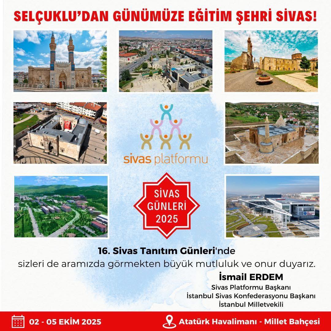 16. SİVAS GÜNLERİN'DE BULUŞALIM