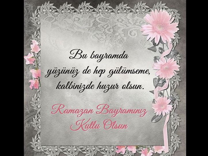 RAMAZAN BAYRAMINIZI KUTLARIZ