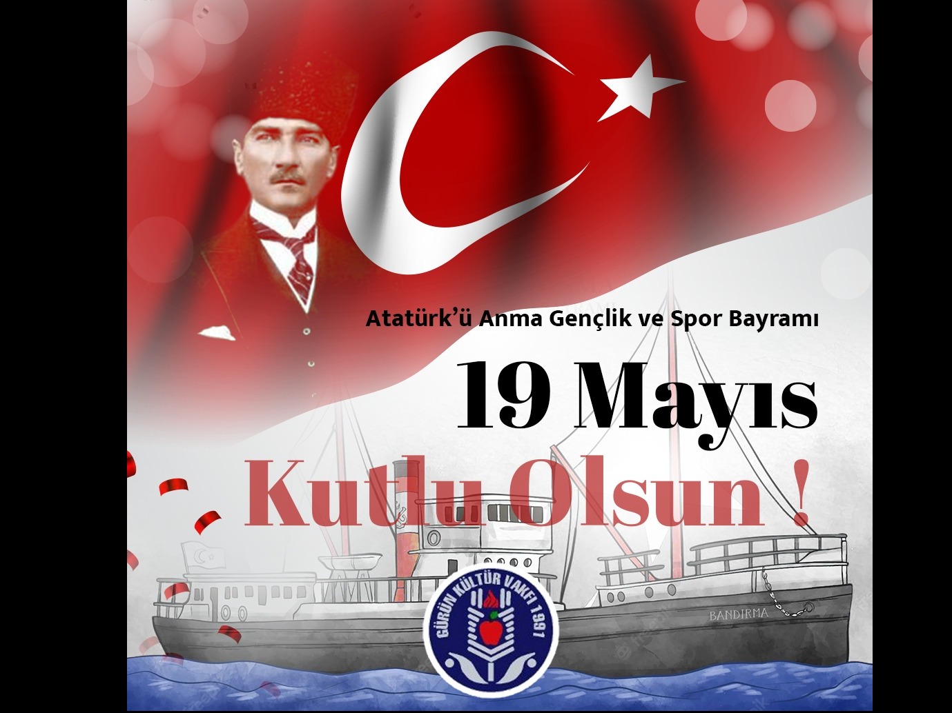 19 MAYIS GENÇLİK VE SPOR BAYRAMI NI KUTLARIZ.