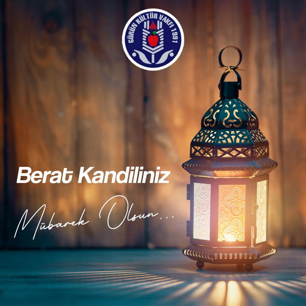 BERAT KANDİLİNİZ MÜBAREK OLSUN