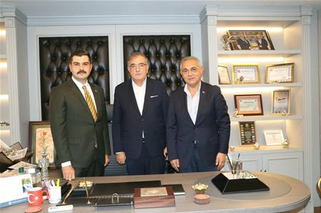 GÜRÜN KAYMAKAMI VE BELEDİYE BAŞKANI NI VAKFIMIZ DA AĞIRLAMAKTAN ONUR DUYDUK