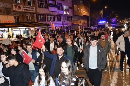 BAŞKANIMIZ SN. SELAMİ KOCA GÜRÜN’DEKİ FENER ALAYINA KATILDI