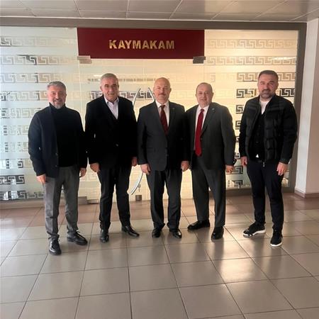 VAKIF YÖNETİMİMİZDEN GÜNGÖREN KAYMAKAMI SN.ABDULLAH KÜÇÜK 'E NEZAKET ZİYARETİ..