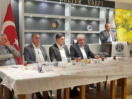 GÜRÜN KAYMAKAMI VE BELEDİYE BAŞKANI NI VAKFIMIZ DA AĞIRLAMAKTAN ONUR DUYDUK