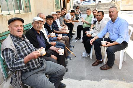 VAKIF BAŞKANIMIZ SN. SELAMİ KOCA GÜRÜN BELEDİYESİ’NİN DÜZENLEDİĞİ  AŞURE PROĞRAMINA KATILDI.