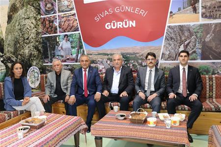 SİVAS TANITIM GÜNLERİ’NDE GÜRÜN RÜZGARI ESTİ….
