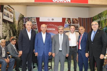 SİVAS TANITIM GÜNLERİ’NDE GÜRÜN RÜZGARI ESTİ….
