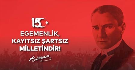 "EGEMENLİK KAYITSIZ ŞARTSIZ MİLLETİNDİR"