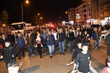 BAŞKANIMIZ SN. SELAMİ KOCA GÜRÜN’DEKİ FENER ALAYINA KATILDI