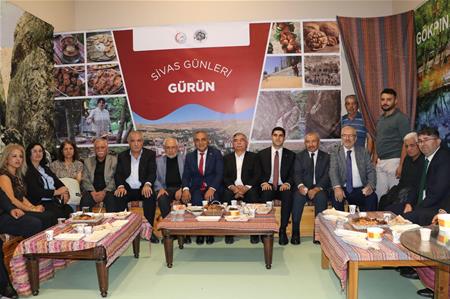 SİVAS TANITIM GÜNLERİ’NDE GÜRÜN RÜZGARI ESTİ….
