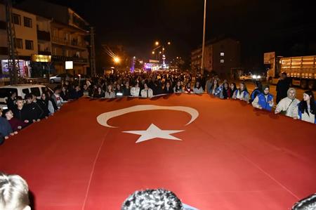 BAŞKANIMIZ SN. SELAMİ KOCA GÜRÜN’DEKİ FENER ALAYINA KATILDI