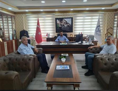 VAKIF BAŞKANIMIZ SN. SELAMİ KOCA GÜRÜN MÜFTÜSÜNE HAYIRLI OLSUN ZİYARETİ…