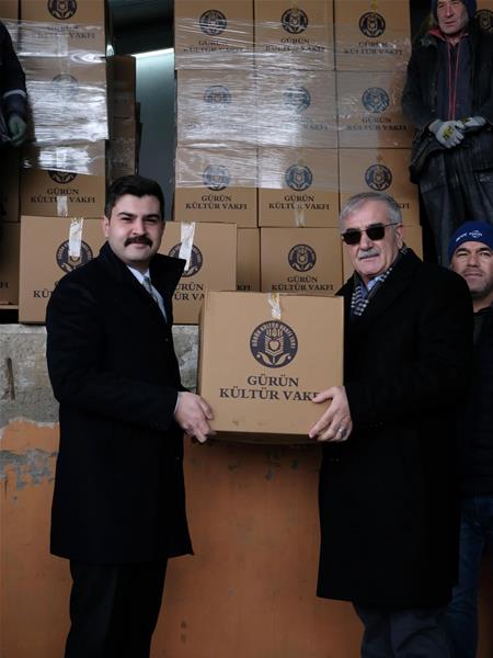 GÜRÜN DE 500 AİLEYE RAMAZAN KUMANYASI DAĞITILDI…