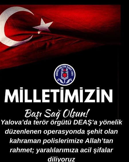 MİLLETİMİZİN BAŞI SAĞOLSUN