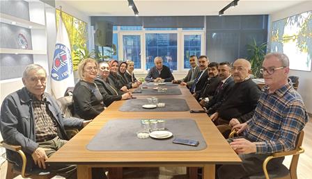 VAKFIMIZDA BAHÇELİEVLER SİVASLILAR DERNEĞİ BAŞKANI VE YÖNETİM KURULUNU  MİSAFİR ETTİK.