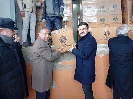 GÜRÜN DE 500 AİLEYE RAMAZAN KUMANYASI DAĞITILDI…