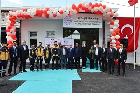 GÜRÜN’DE SEVGİ & ÖMER YURDAKUL ACİL SAĞLIK HİZMETLERİ İSTASYONU AÇILDI…