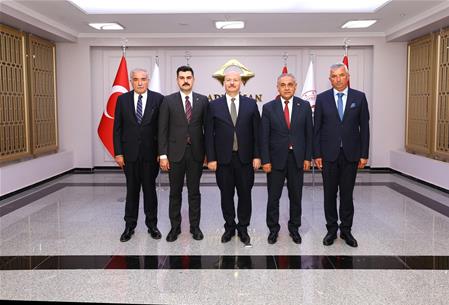ADIYAMAN VALİSİ SN. ABDULLAH KÜÇÜK’E HAYIRLI OLSUN ZİYARETİ