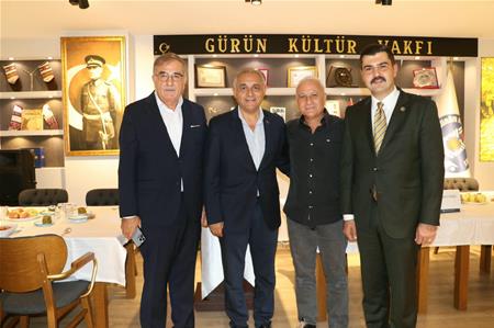 GÜRÜN KAYMAKAMI VE BELEDİYE BAŞKANI NI VAKFIMIZ DA AĞIRLAMAKTAN ONUR DUYDUK