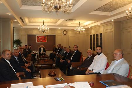 ADIYAMAN VALİSİ SN. ABDULLAH KÜÇÜK’E HAYIRLI OLSUN ZİYARETİ