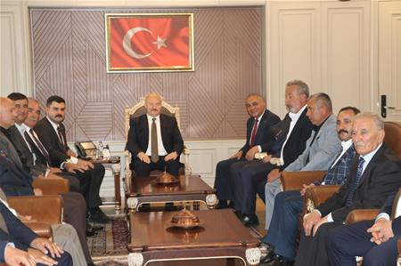 ADIYAMAN VALİSİ SN. ABDULLAH KÜÇÜK’E HAYIRLI OLSUN ZİYARETİ