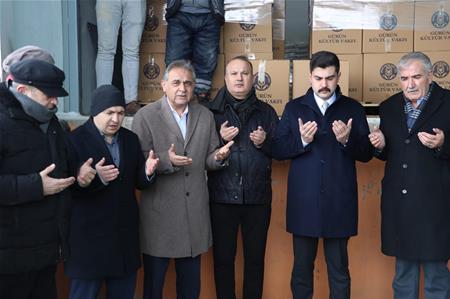 GÜRÜN DE 500 AİLEYE RAMAZAN KUMANYASI DAĞITILDI…