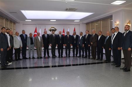 ADIYAMAN VALİSİ SN. ABDULLAH KÜÇÜK’E HAYIRLI OLSUN ZİYARETİ