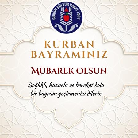 KURBAN BAYRAMINIZ MÜBAREK OLSUN