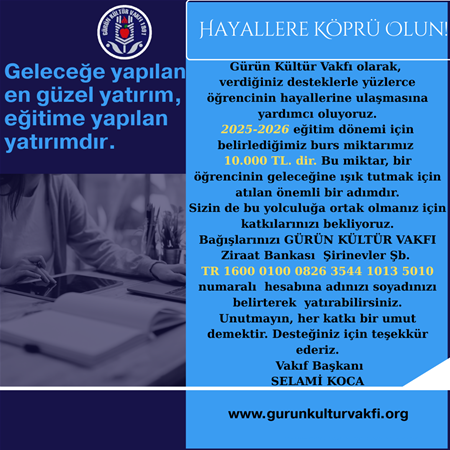 HAYALLERE KÖPRÜ OLUN