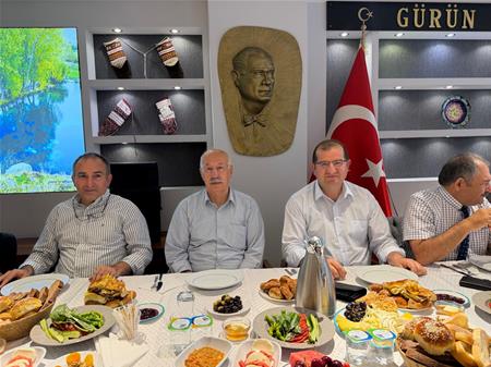 GÜRÜN'DEN GELEN HEMŞEHRİLERİMİZİ VAKIFIMIZDA MİSAFİR ETTİK