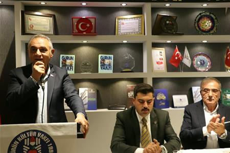 GÜRÜN KAYMAKAMI VE BELEDİYE BAŞKANI NI VAKFIMIZ DA AĞIRLAMAKTAN ONUR DUYDUK