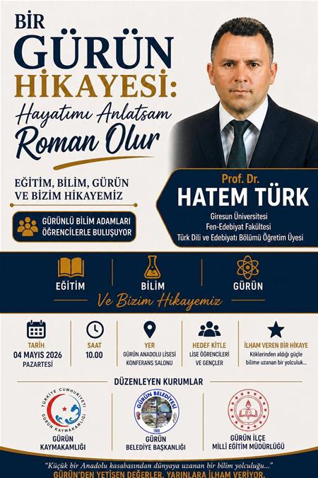 GÜRÜNLÜ BİLİM İNSANLARI, GÜRÜNLÜ ÖĞRENCİLERLE BULUŞUYOR 